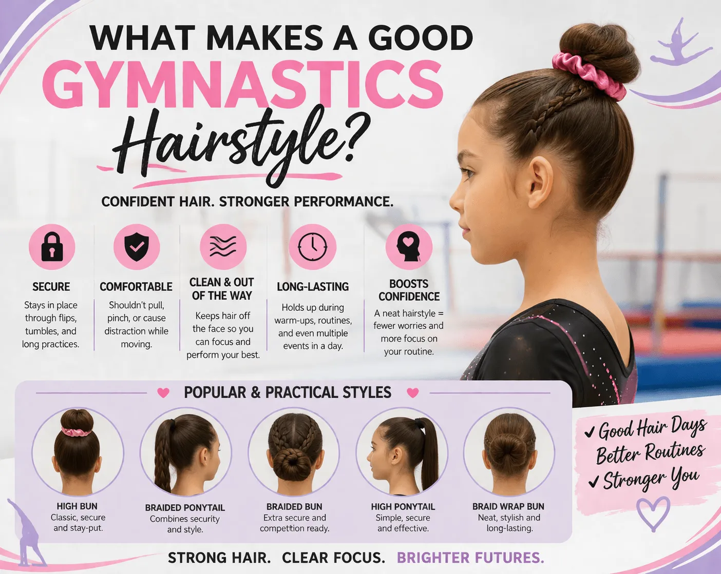 What Makes a Good Gymnastics Hairstyles