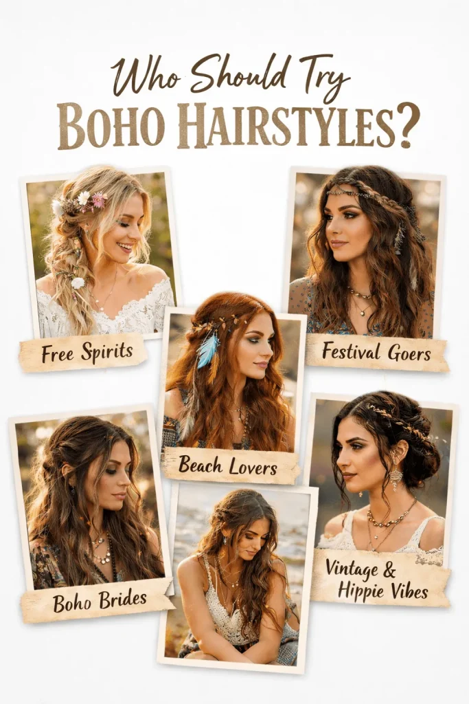 Who Should Try Boho Hairstyles