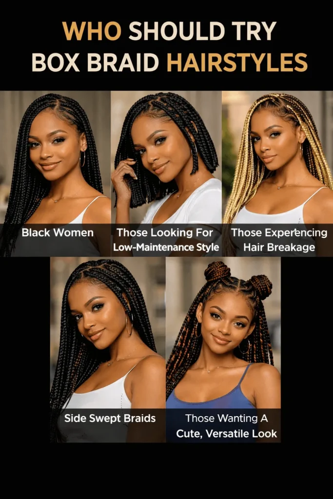 Who Should Try Box Braid Hairstyles