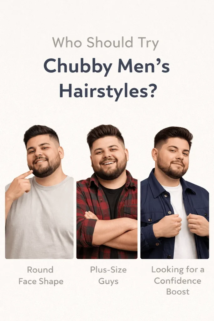 Who Should Try Chubby Men's Hairstyles