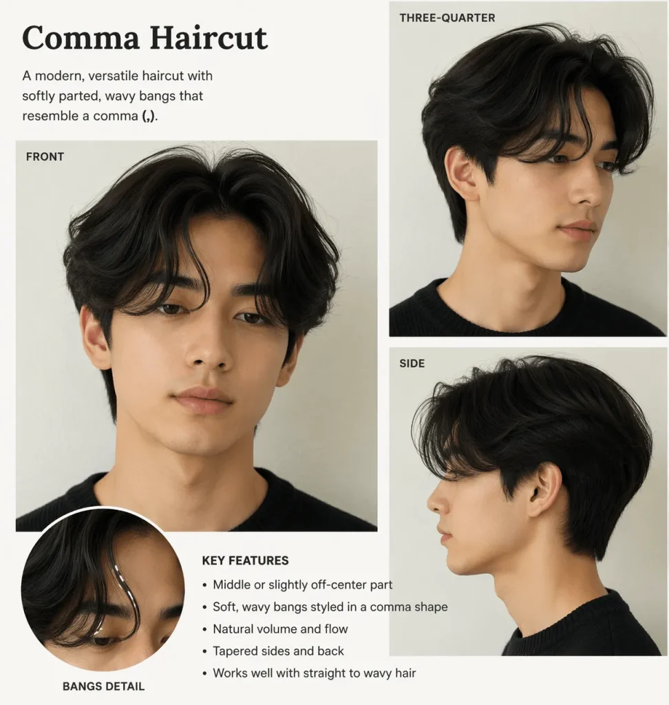 comma haircut