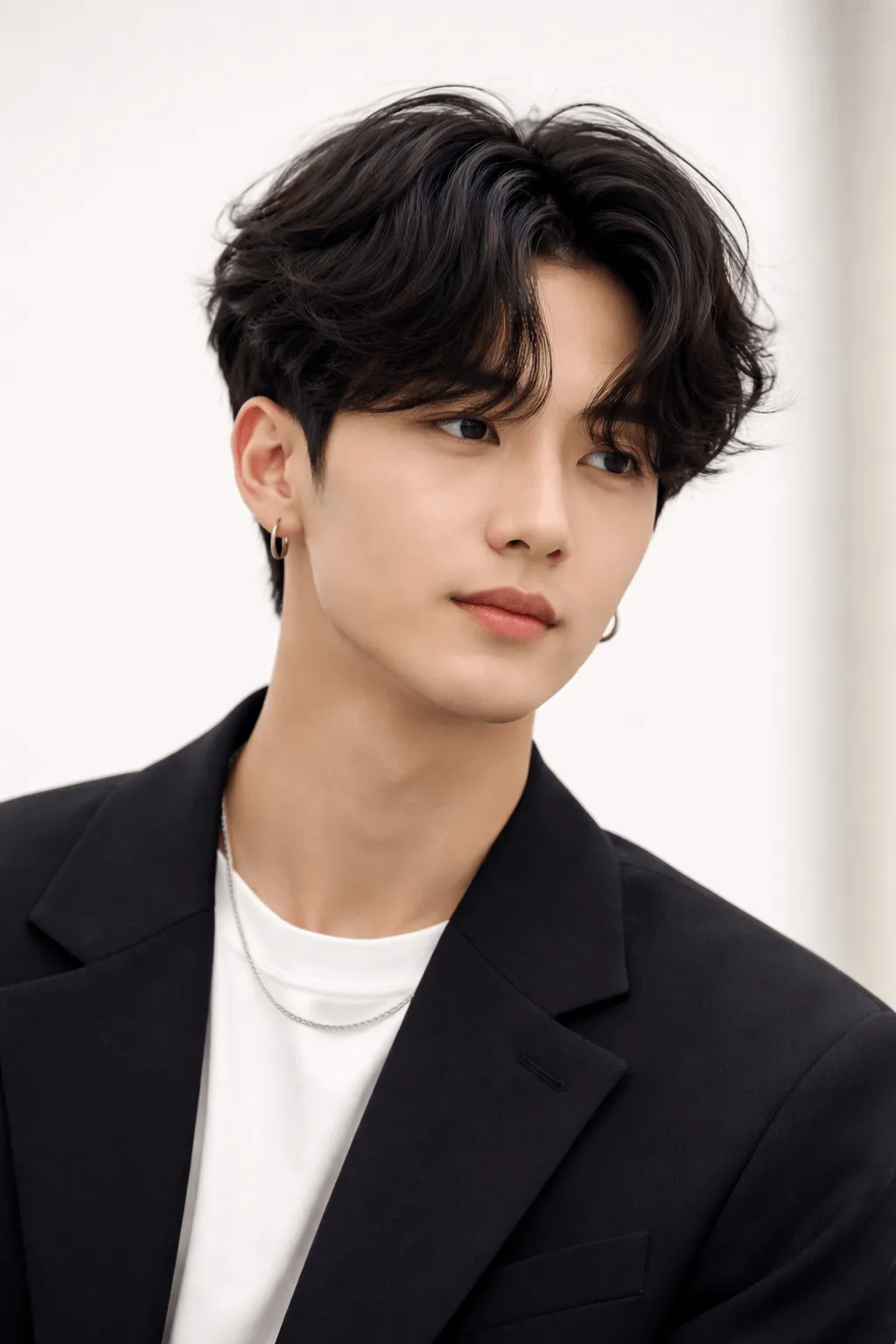 comma korean haircut