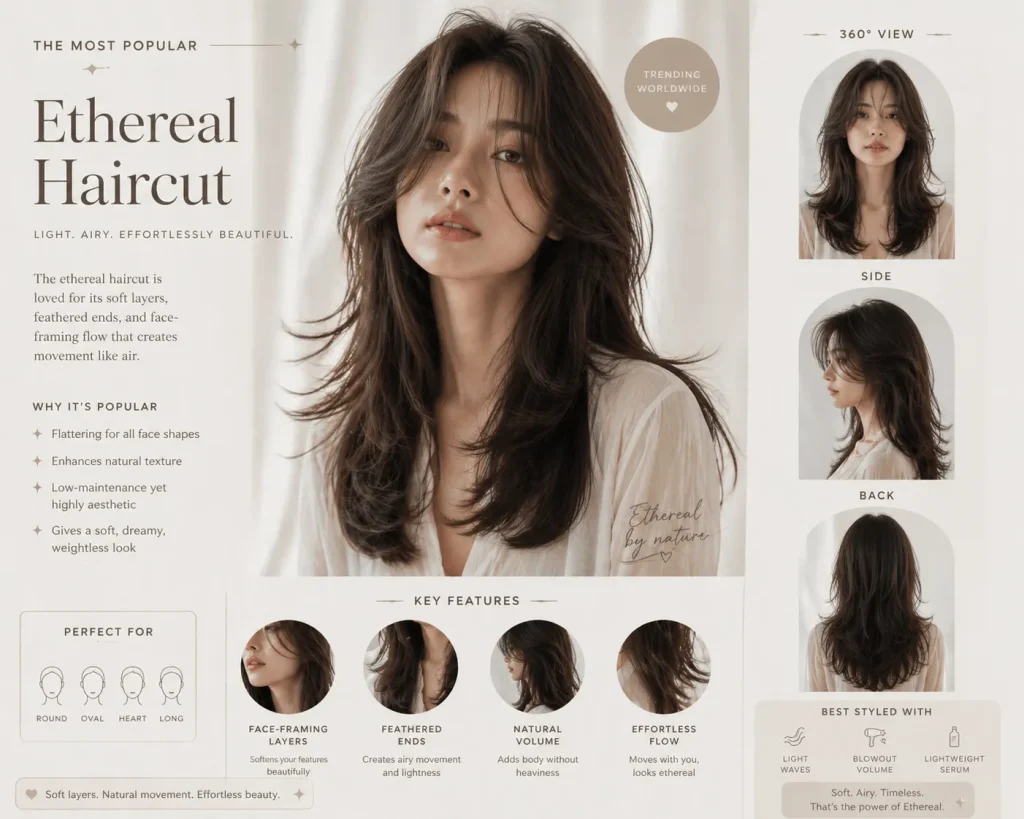 popular Ethereal Haircut