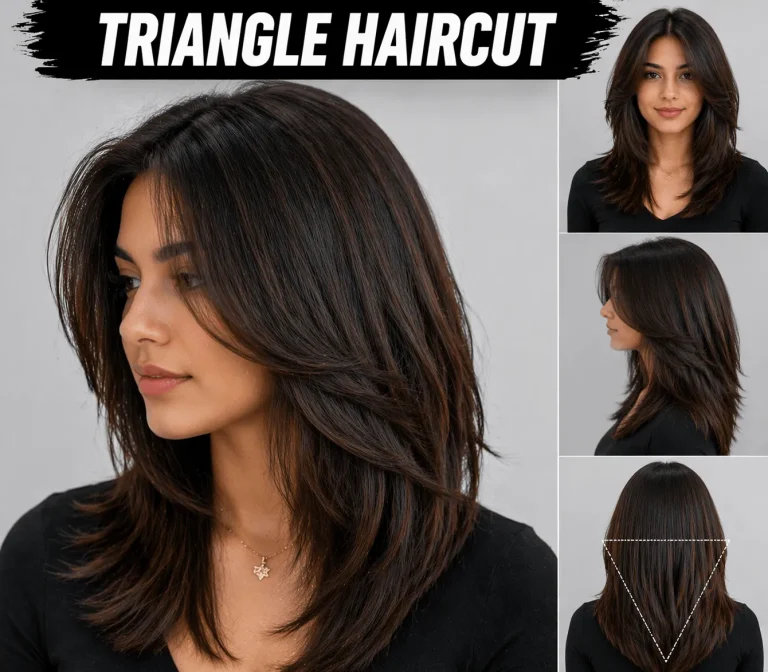 triangle haircut