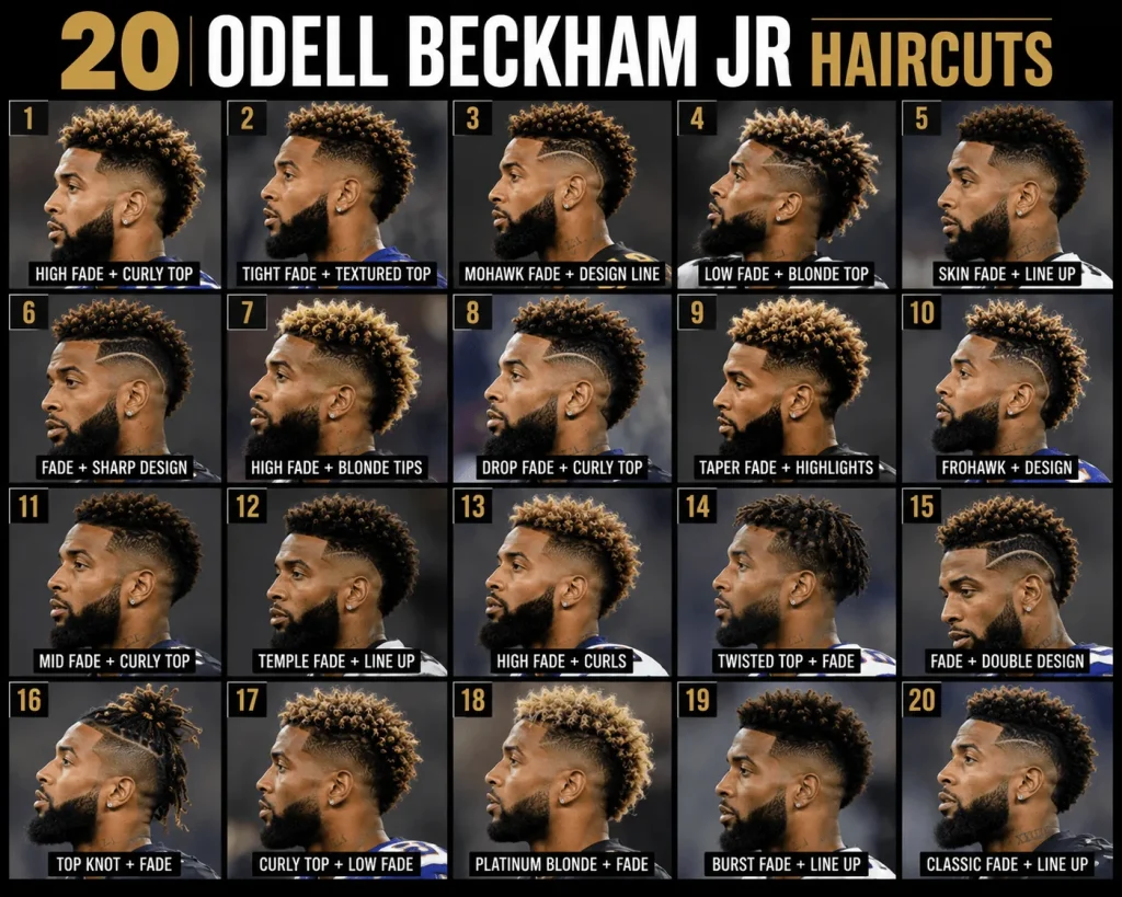 20 Odell Beckham Jr Haircut