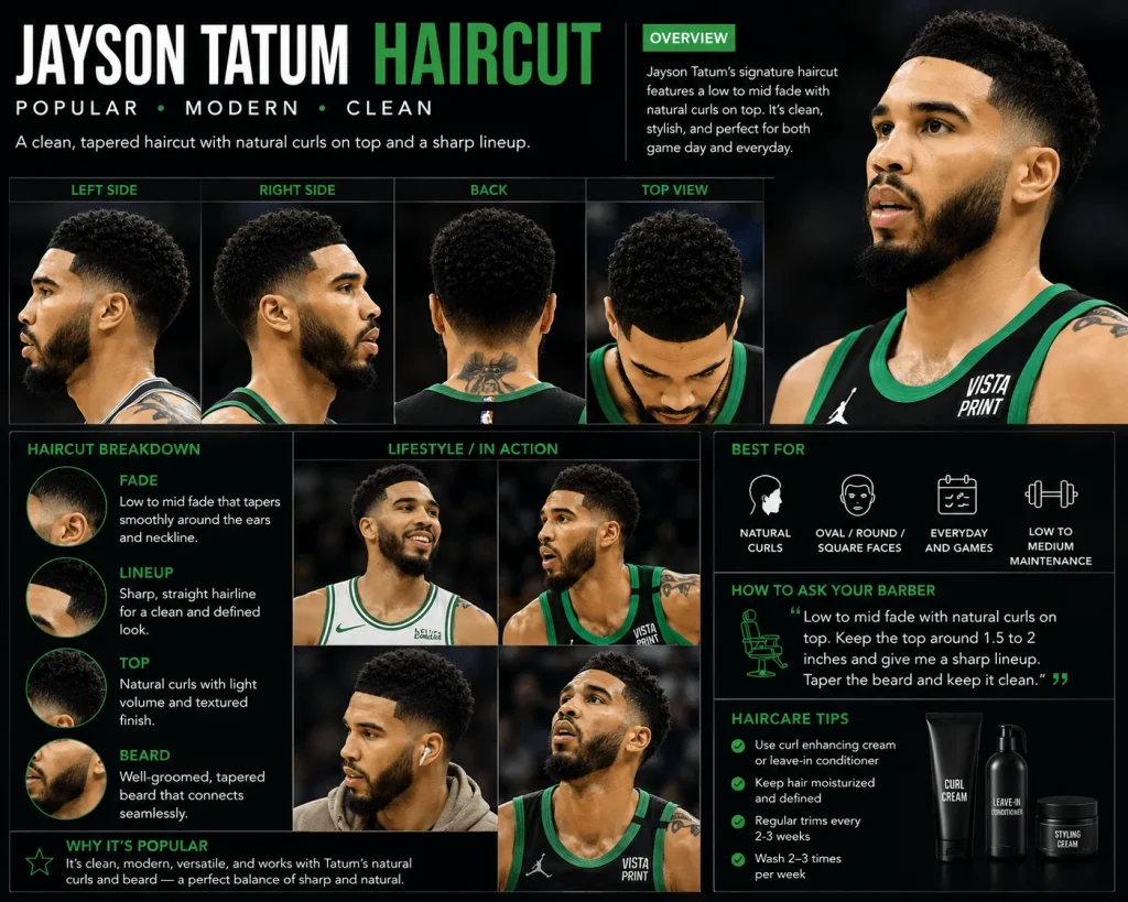 Latest Jayson Tatum Haircut