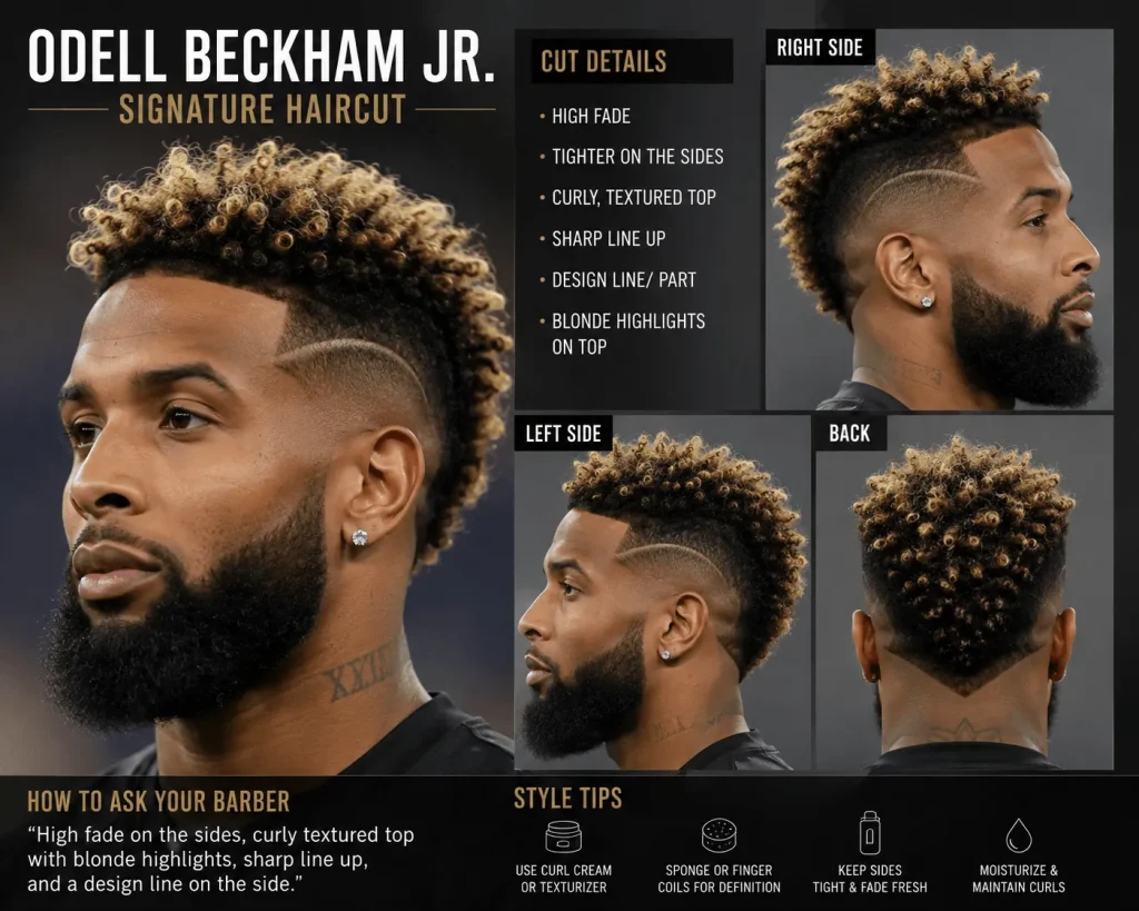 Odell Beckham Jr Haircut