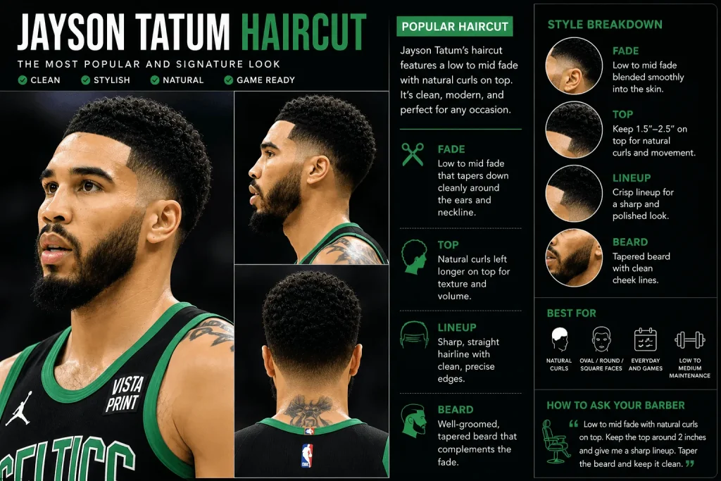 Popular Jayson Tatum Haircut