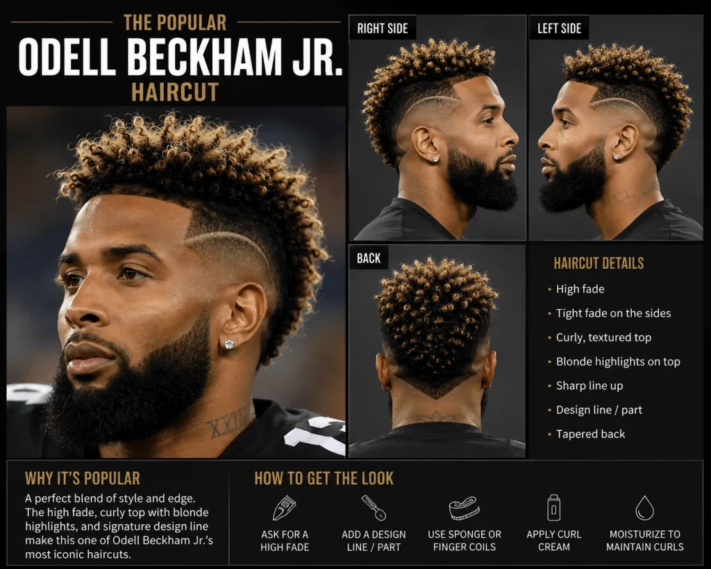 Popular Odell Beckham Jr Haircut