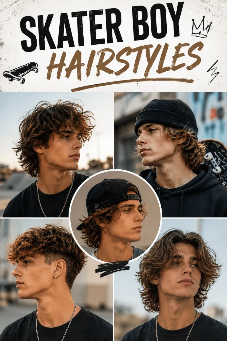 Skater boy hairstyles
